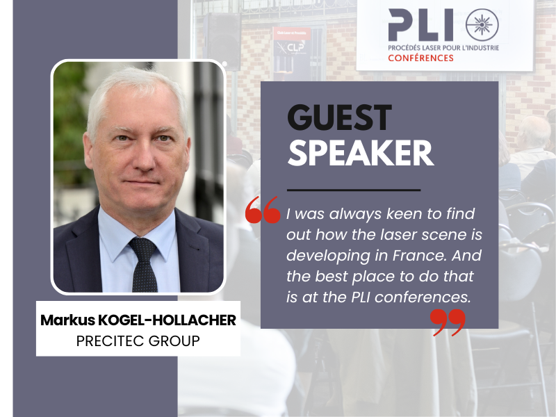 Guest speaker at PLI Conferences : Markus Kogel-Hollacher